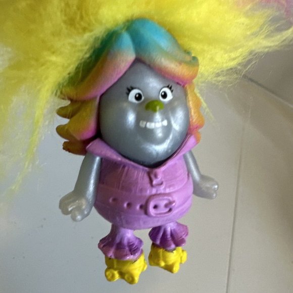 Troll Fur Snap Bracelet Hasbro 2018 Multi Colors 12” - Picture 5 of 15